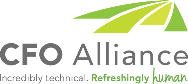 CFO Alliance logo with tagline Color